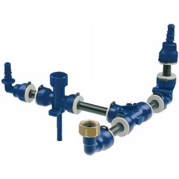 Reich uniquick 12 mm multiple connector water pipe distributor