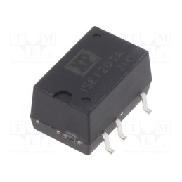 1 pcs x XP POWER - ISE1203A - Converter: DC/DC, 1W, Uin: 10.8÷13.2V, Uout: 3.3VDC, Iout: 303mA, SMD