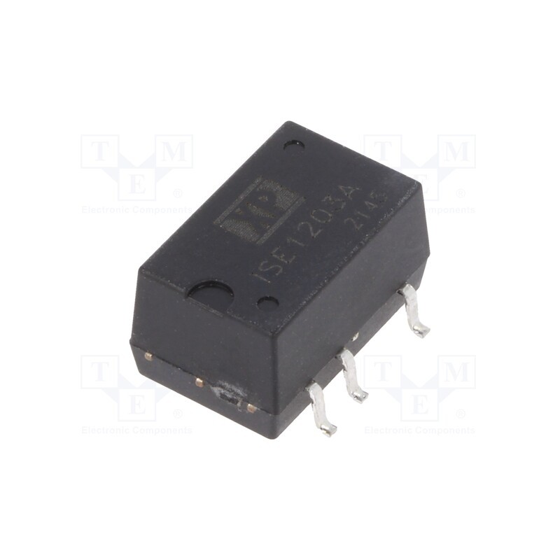 1 pcs x XP POWER - ISE1203A - Converter: DC/DC, 1W, Uin: 10.8÷13.2V, Uout: 3.3VDC, Iout: 303mA, SMD