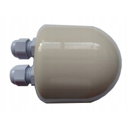 Cable entry, solar roof grommet, 2 wires