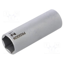 1 pcs x PROXXON - 23365 - Socket, 6-angles,socket spanner, HEX 21mm, 1/2', 79mm