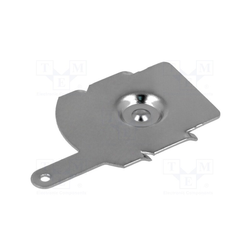 1 pcs x KEYSTONE - 5250 - Button-like contact, D,R20, Batt.no: 1, soldered