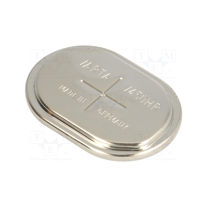 1 pcs x VARTA MICROBATTERY - 55945101501 - Re-battery: Ni-MH, coin,V450H, 1.2V, 450mAh, 34x24x5.6mm