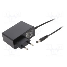 1 pcs x ESPE - E2409W2E - Power supply: switched-mode, plug, 9VDC, 2.5A, 22.5W, Plug: EU, 86%