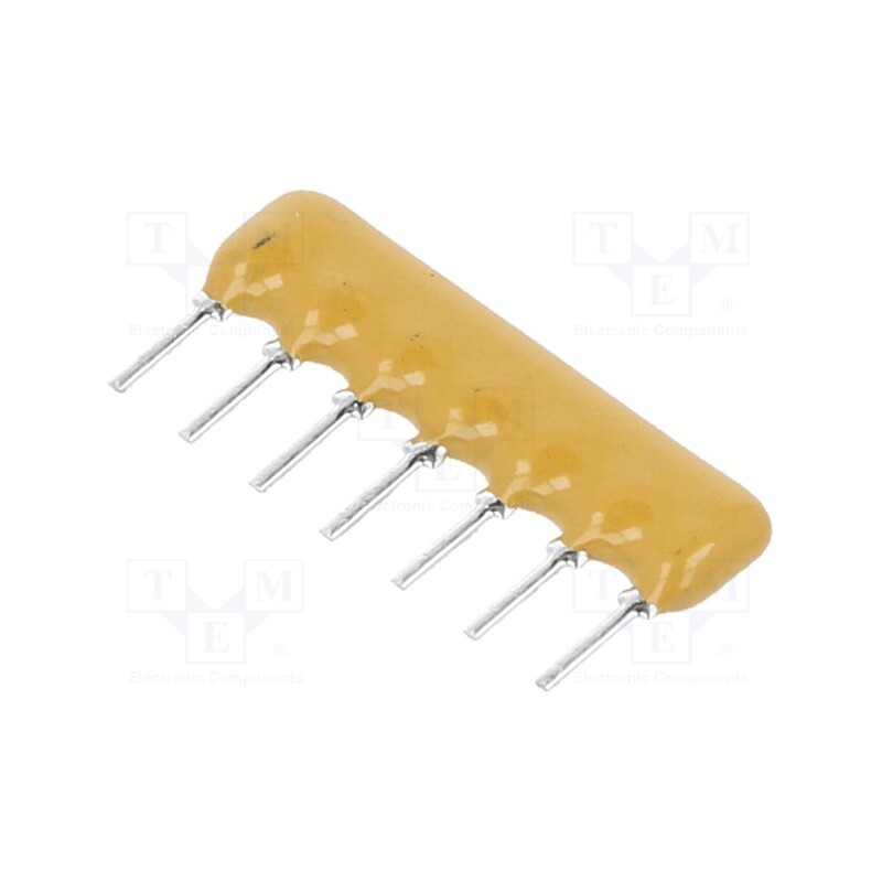 10 pcs x BOURNS - 4607X-101-103LF - Resistor network: Y, THT, 10kΩ, ±2%, 0.2W, No.of resistors: 6, 100V