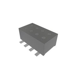 1 pcs : CLP-104-02-L-D-TR - Headers & Wire Housings Low Profile Dual-Wipe Socket, .050' Pitch