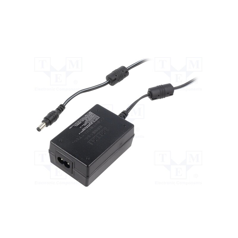 1 pcs x MEAN WELL - GST36B24-P1J - Power supply: switched-mode, 24VDC, 1.5A, Out: 5,5/2,1, 36W, 88.5%
