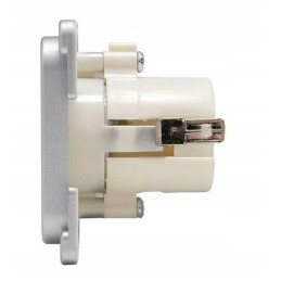 12v c line silver wall socket haba