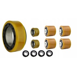 Set of wheels and rollers for the hangcha a15 cbd15 a2mc1 trolley