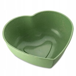 Heart kitchen bowl 1 5l for snacks, solid