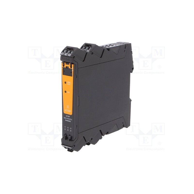 1 pcs x WEIDMu00dcLLER - ACT20P-CML-10-AO-RC-S - Converter: current, for DIN rail mounting, 16.8÷31.2VDC, ACT20P
