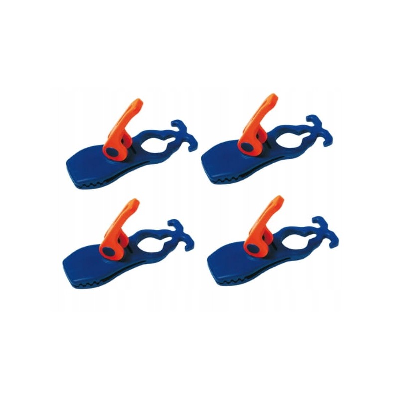 Crocodile peggy peg floor mounting, 4 pieces