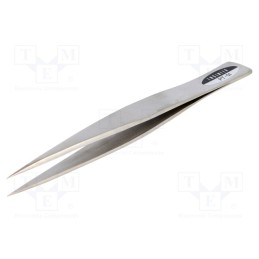 1 pcs x ENGINEER - PT-01 - Tweezers, 125mm, Blades: narrowed, Blade tip shape: sharp