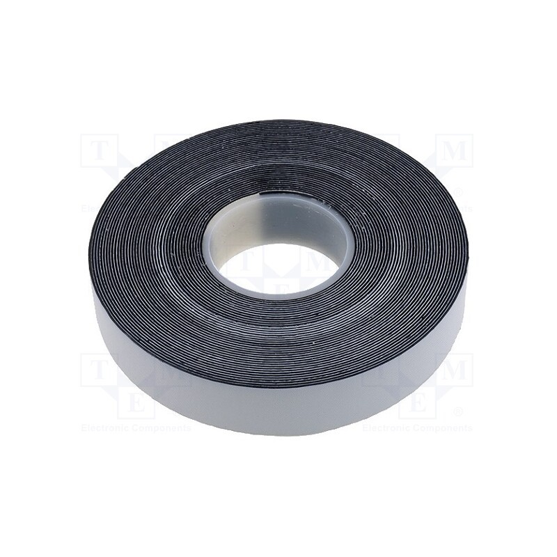1 rol x SCAPA - SCAPA-2547-19X9.1 - Tape: self-amalgamating, black, 19mm, L: 9.1m, Thk: 0.75mm, 800%