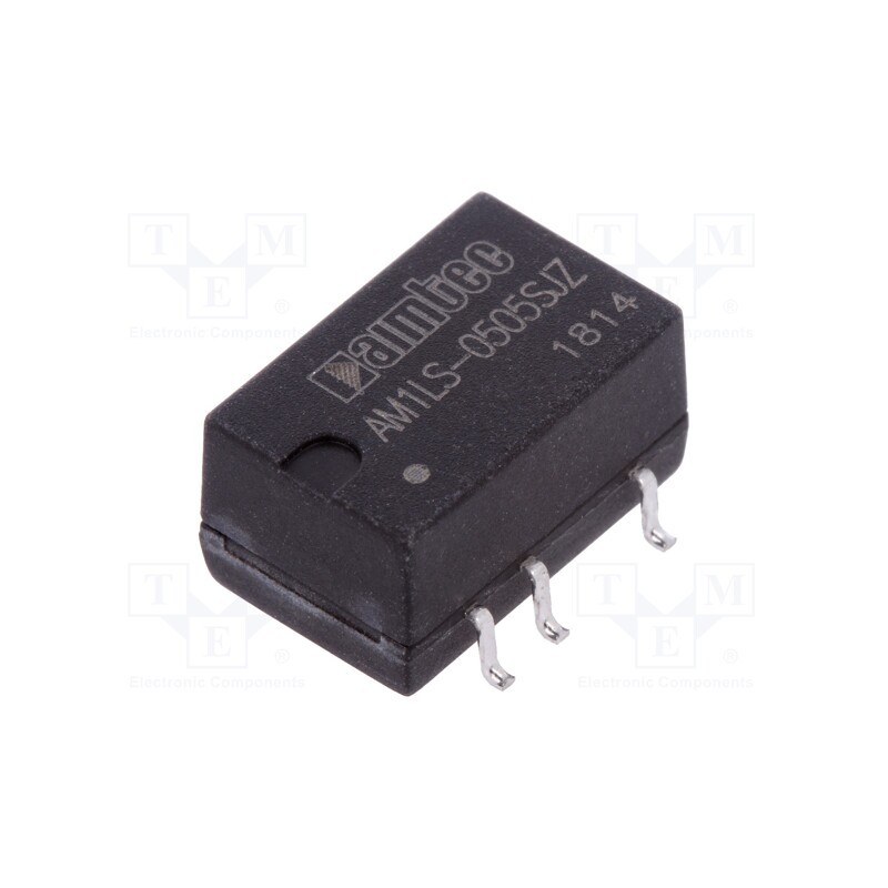 1 pcs x AIMTEC - AM1LS-0505SJZ - Converter: DC/DC, 1W, Uin: 4.5÷5.5V, Uout: 5VDC, Iout: 200mA, SMD