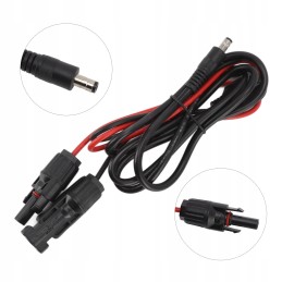 16awg solar connector to dc 5 5mm male cable