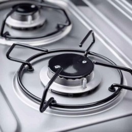 Dometic mo9722r two-burner stove with sink