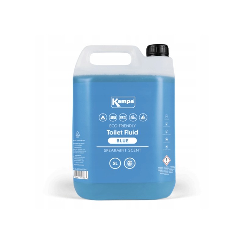 Kampa Blue toilet cassette liquid 5l eco friendly