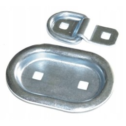 Folding load handler, 2000kg oval attachment, large