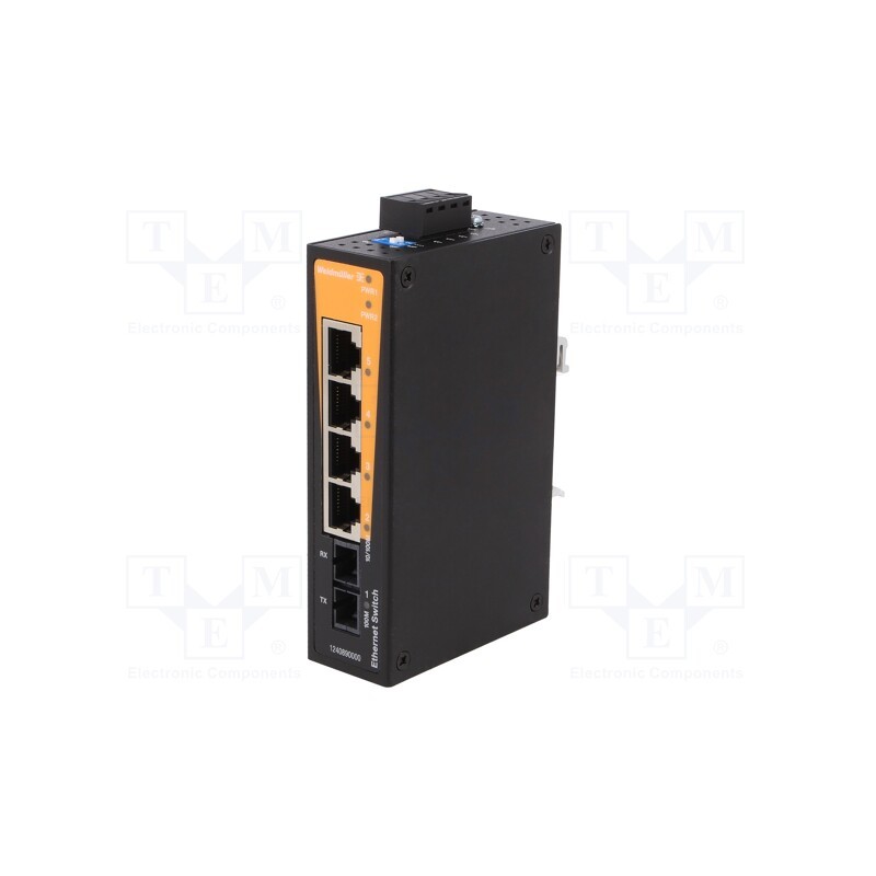1 pcs x WEIDMu00dcLLER - IE-SW-BL05-4TX-1SC - Switch Ethernet, unmanaged, Number of ports: 5, 9.6÷60VDC, IP30