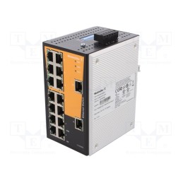1 pcs x WEIDMu00dcLLER - IE-SW-VL16-16TX - Switch Ethernet, unmanaged, Number of ports: 16, Usup: 9.6÷60VDC