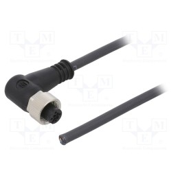 1 pcs x WEIDMu00dcLLER - SAIL-M12BW-4-10U - Connection lead, M12, PIN: 4, angled, 10m, plug, 250VAC, 4A, -25÷80°C