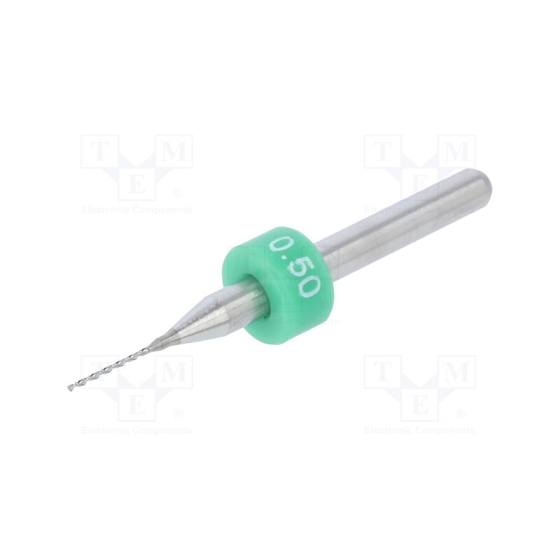 1 pcs x BUNGARD - 81005 - Drill bit, Ø: 0.5mm, carbon steel, PCB, 1/8' (3,175mm)