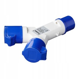 Cee 230v cable cable splitter