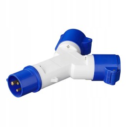 Cee 230v cable cable splitter