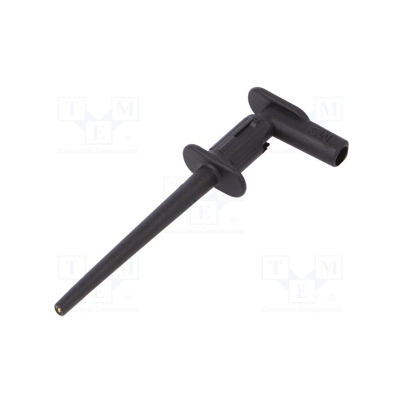 1 pcs x STu00c4UBLI - 65.9187-21 - Clip-on probe, pincers type, 1A, black, 300V, 2mm