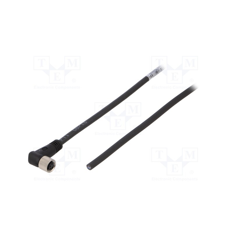 1 pcs x WEIDMu00dcLLER - SAIL-M8BW-4-3.0U - Connection lead, M8, PIN: 4, angled, 3m, plug, 30VAC, 4A, -25÷80°C