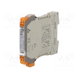 1 pcs x WEIDMu00dcLLER - WTZ4 PT100/2 V 0-10V - Converter: temperature, 24VDC, OUT 1: 0÷10V, IN 1: Pt100, 0÷55°C