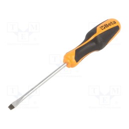 1 pcs x BETA - 12600039 - Screwdriver, slot, 5,5x1,0mm, BETAGRIP, Blade length: 100mm