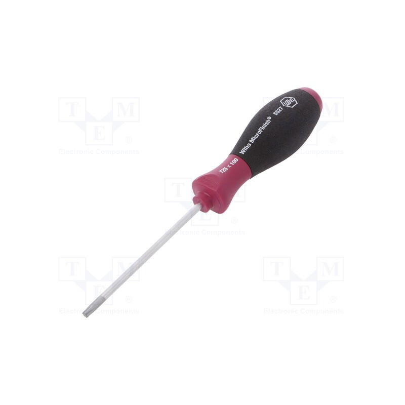 1 pcs x WIHA - 29165 - Screwdriver, Torx®, TX25, MicroFinish®, Blade length: 100mm
