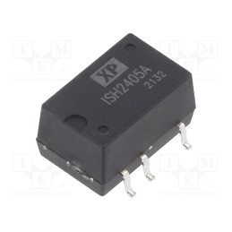 1 pcs x XP POWER - ISH2405A - Converter: DC/DC, 2W, Uin: 21.6÷26.4V, Uout: 5VDC, Iout: 400mA, SMD