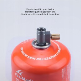 Gas pumping accessories valves