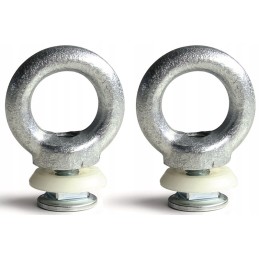 Fiamma sliding eyelets for garage rail 2 pcs