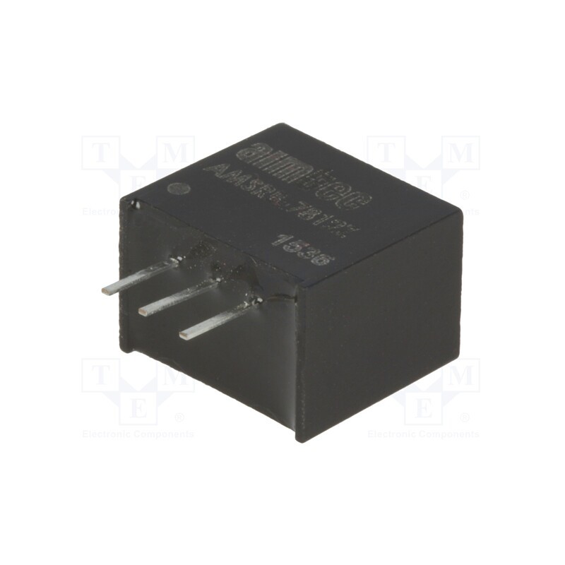 1 pcs x AIMTEC - AMSRB-7812Z - Converter: DC/DC, 6W, Uin: 14÷28V, Uout: 12VDC, Iout: 500mA, SIP3