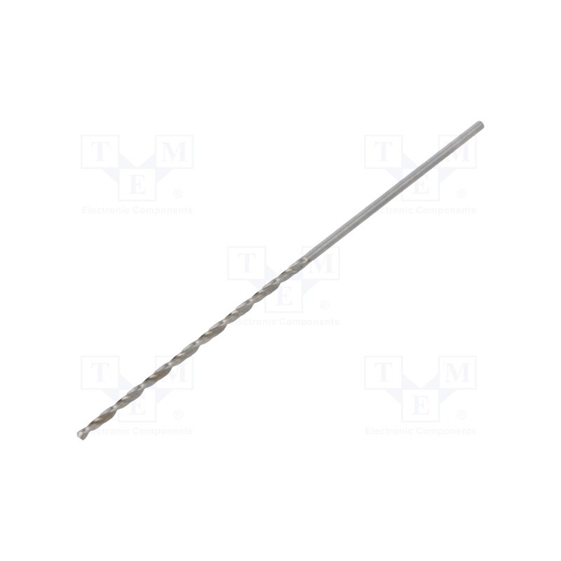 1 pcs x ALPEN-MAYKESTAG - 50100080100 - Drill bit, for metal, Ø: 0.8mm, L: 46mm, Working part len: 25mm