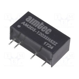 1 pcs x AIMTEC - AM2DS-1203SH52Z - Converter: DC/DC, 2W, Uin: 10.8÷13.2V, Uout: 3.3VDC, Iout: 500mA
