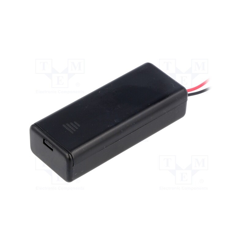 1 pcs x KEYSTONE - 2489 - Holder, AAA,R3, Batt.no: 2, on panel, leads 150mm