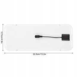 Solar car charger 4cm