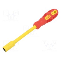1 pcs x BM GROUP - BM1154 - Screwdriver, insulated, 6-angles socket, HEX 10mm