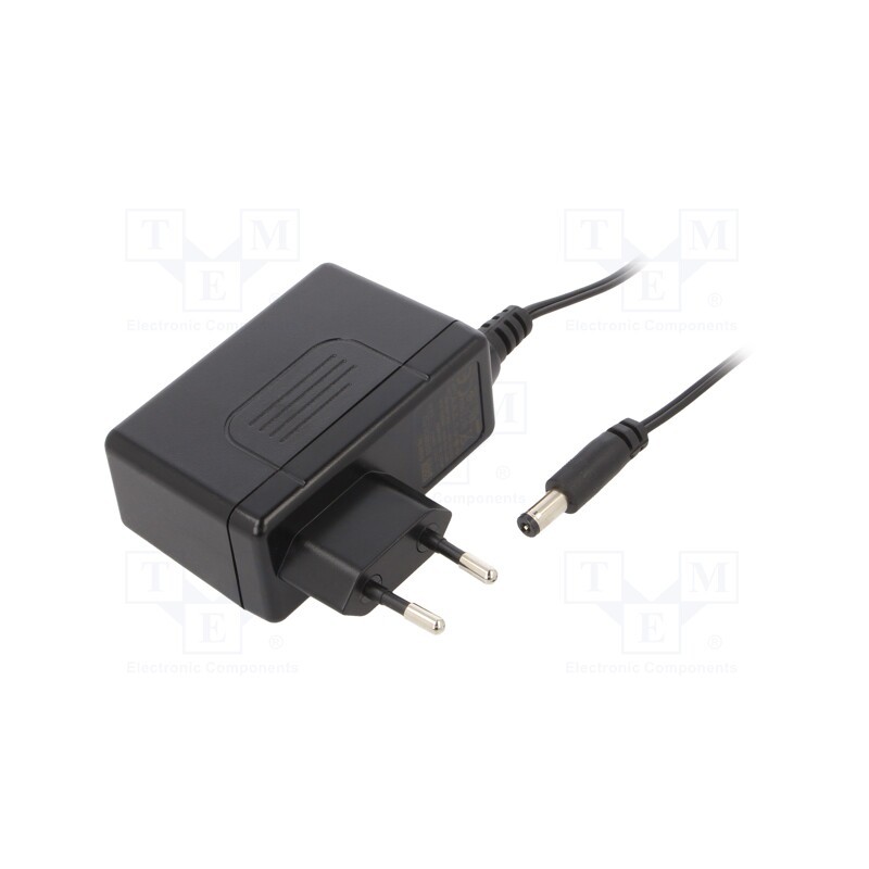 1 pcs x MEAN WELL - GSV30E24-P1J - Power supply: switched-mode, plug, 24VDC, 30W, Plug: EU, 1.25A, 86%