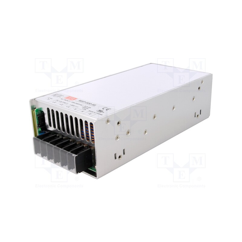 1 pcs x MEAN WELL - MSP-600-48 - Power supply: switched-mode, for building in,modular, 624W, 13A