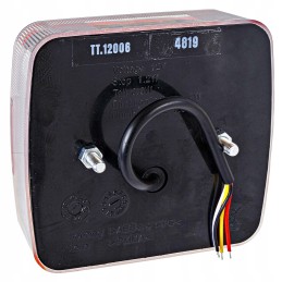 Universal LED rear lamp, 4 functions