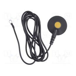 1 pcs x BERNSTEIN - 9-344-1 - Ground cord, ESD,straight, black, 1MΩ, 1.5m