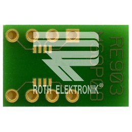 1 pcs x ROTH ELEKTRONIK GMBH - RE903 - Board: universal, multiadapter, W: 10.4mm, L: 16.2mm, MSOP8