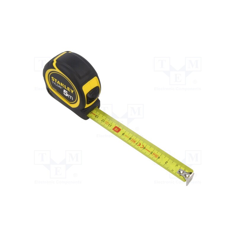 1 pcs x STANLEY - 0-30-697 - Measuring tape, L: 5m, Width: 19mm, Class: II