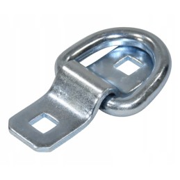 Folding load handle, box mounting, 2000 kg